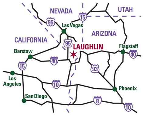 Laughlin Detailed Maps