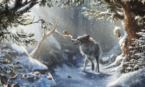 170+ Fantasy Wolf HD Wallpapers and Backgrounds