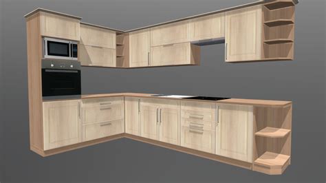 Kitchen cabinet 1 - Download Free 3D model by ms_Butor (@butortervezo ...
