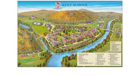 Map of Kent Campus – NorthEastern States Men's Retreat