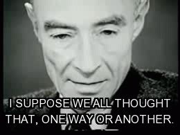 imagineatoms:Dr. J. Robert Oppenheimer (Father of the atomic bomb)Truly ...