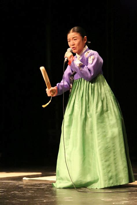 South Korean Living Cultural Asset Ahn Sook-Sun Shares Pansori With LACMA Audience - Character Media