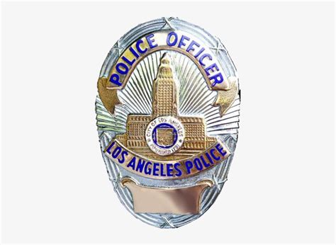 LAPD Police Officer Badge, Los Angeles Police Department Law Enforcement Seal Logo Digital ...
