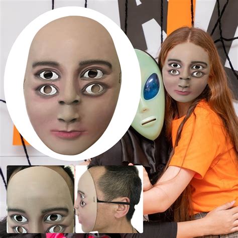 Mchoice Halloween Horror Funny Latex Full Headdress Funny Horror Mask Toys - Walmart.com