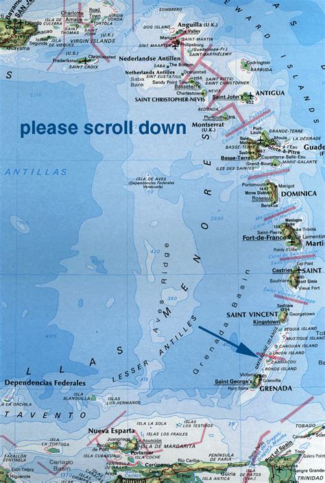 Information about Carriacou, Grenadines, Caribbean islands