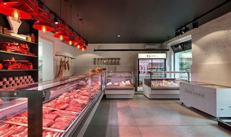 YOD Design Lab - Butcher shop. | Butcher shop, Meat shop, Shop window design