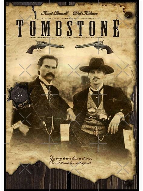 "Tombstone Movie Poster" Poster for Sale by MickeyThunder | Redbubble