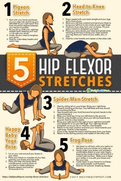 5 Hip Flexor Stretches – Hip Flexor Stretches, Hip Flexor | Hip flexor exercises, Hip flexor ...