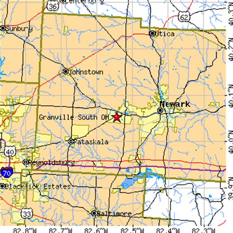 Granville South, Ohio (OH) ~ population data, races, housing & economy