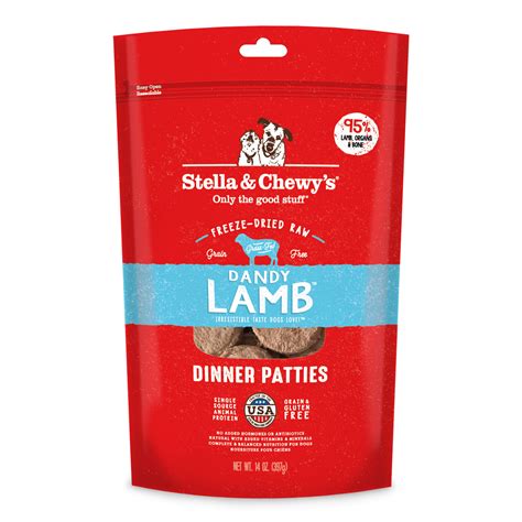 Stella & Chewys Dandy Lamb Freeze Dried Raw Dog Food - OK Feed & Pet Supply