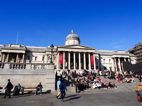 The National Gallery at Trafalgar Square, Art Museum Westminster ...