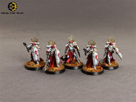 40k - SoB Order of the Sacred Rose + BONUS - Minis For War Painting Studio