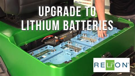 Upgrade Your Golf Cart To Lithium Batteries - YouTube