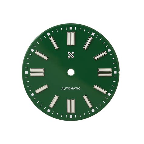 Watch Dial: Perpetual Enamel Forest Green – namokiMODS