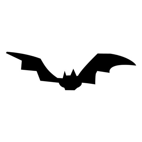 Bat silhouette flying - Transparent PNG & SVG vector file