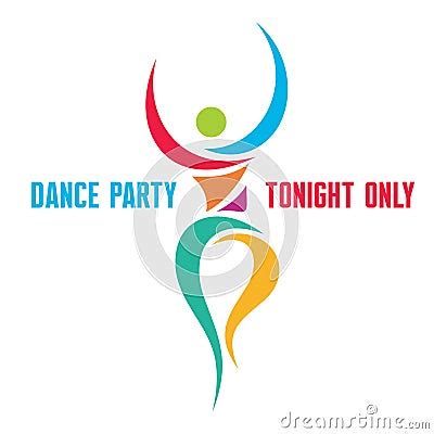 Dance Party - Creative Logo Sign Stock Vector - Image: 39842322