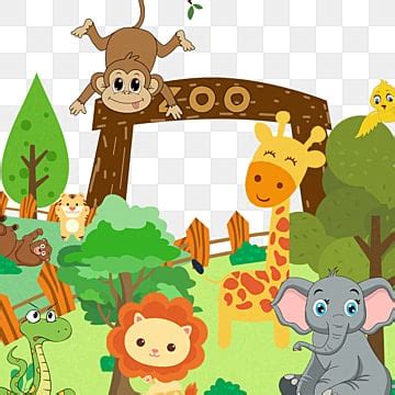 Top 127+ Cartoon jungle animals clipart - Tariquerahman.net