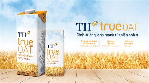 Sữa yến mạch TH true OAT - dinh dưỡng lành mạnh từ thiên nhiên