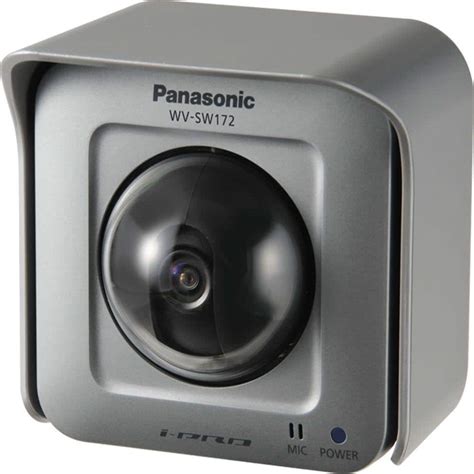 Panasonic Wired Outdoor 600 TVL Pan-Tilting POE Network Security Camera ...