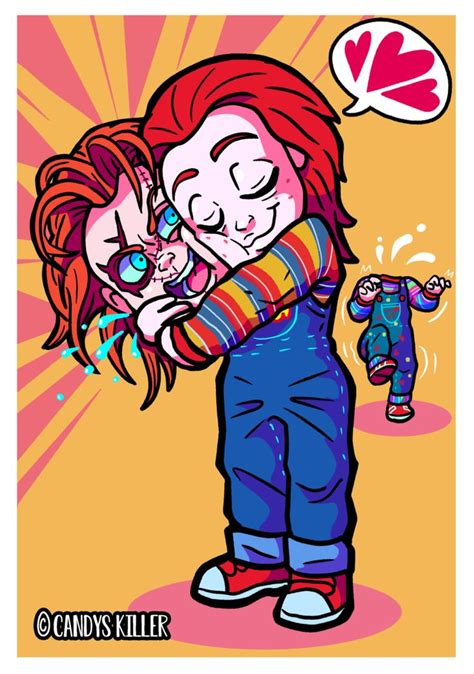 YES IS CANDYS KILLER!! | Chucky horror movie, Horror movie art, Funny ...