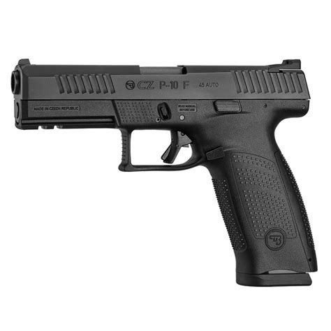 CZ Pistol P-10 F Black Cal. 45 ACP, 13-rds, 114 mm bbl. Polymer Frame ...