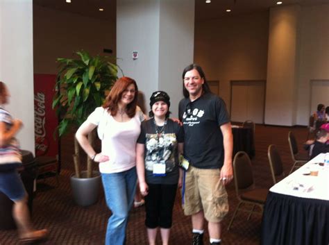 Me and Tom Wayland and Michele Knotz(2014) | Anime conventions, Wayland, Michele