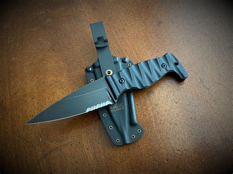 US Navy SEAL Designed AMTAC Blades Northman — EDC Fixed Blade Perfection for Combatives to ...