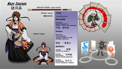 If I was a Zanpakuto... by TwinEnigma on DeviantArt