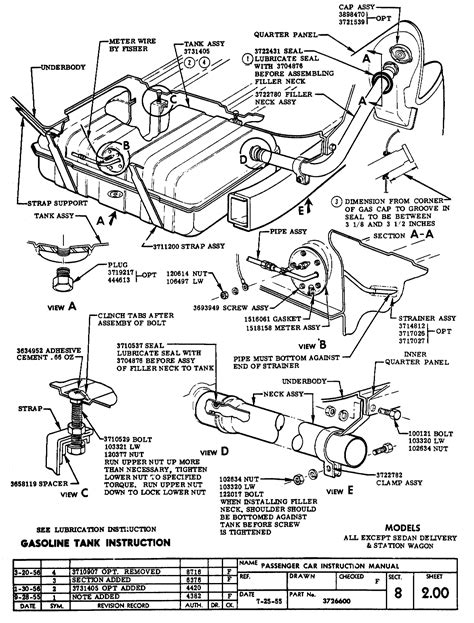 56 Chevy gas tank replacement | Chevy Tri Five Forum