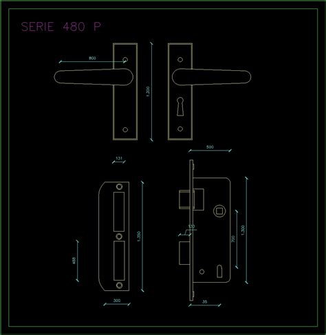 Lock DWG Block for AutoCAD • Designs CAD