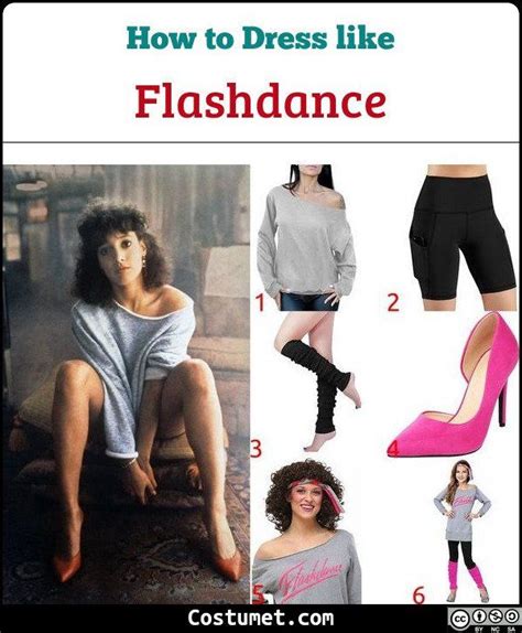 how to dress like flashdance in the 80s's and early 1990s's