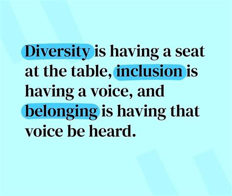 Diversity, inclusion and belonging. | Diversity quotes inspiration, Diversity quotes, Inclusion ...