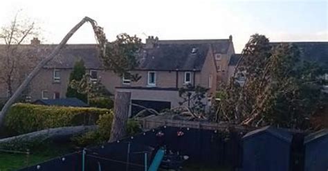 Terrifying Edinburgh images show Storm Kathleen damage as property 'demolished' - Edinburgh Live