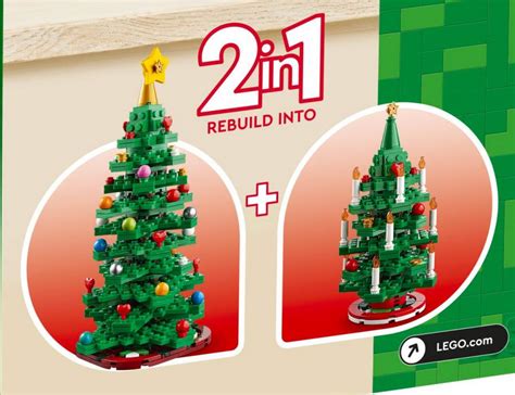 This Lego Christmas Tree Is Perfect For Christmas Decor For LEGO Fanatics