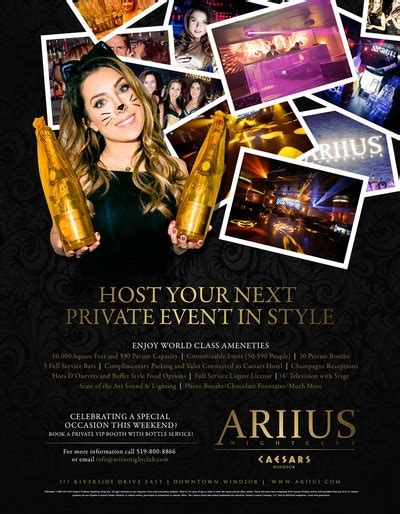 About Us - ARIIUS Nightclub at Caesars Windsor - ARIIUS Nightclub ...