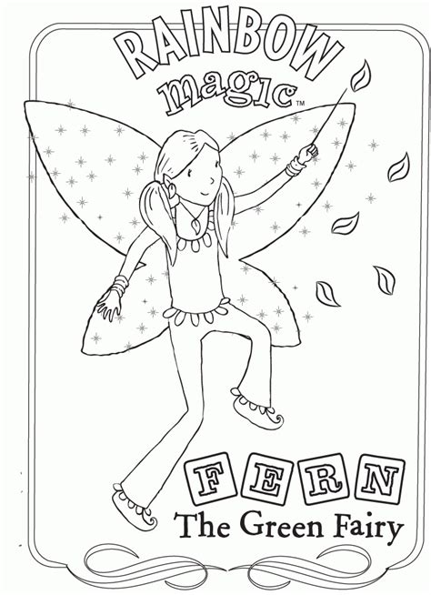 Rainbow magic coloring pages to download and print for free