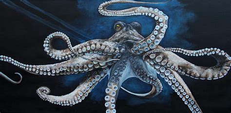 Octopus Painting by Alyssa Rosales