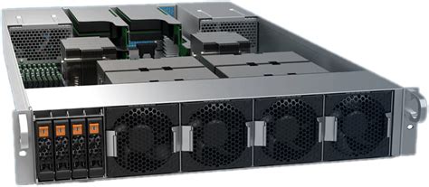 Navion 2U NVIDIA A100 GPU Server with NVLink® - Microway