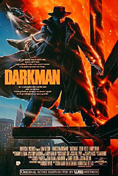 Darkman Original 1990 Belgian Movie Poster - Posteritati Movie Poster Gallery