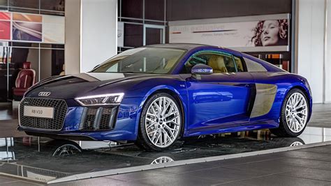 Beautiful Blue 2016 Audi R8 V10 in Germany - GTspirit