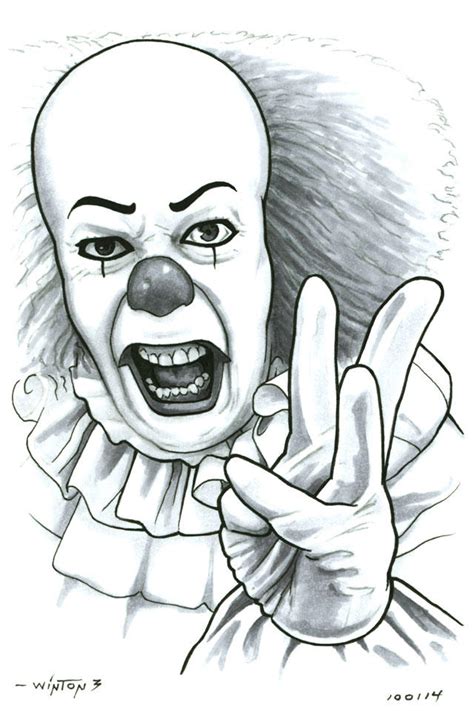 Pennywise by ByronWinton on DeviantArt