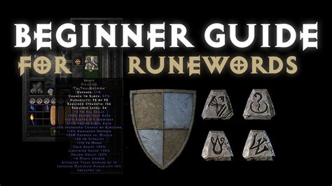 BEGINNER's GUIDE For Runewords For Diablo 2 Resurrected Beginners ...