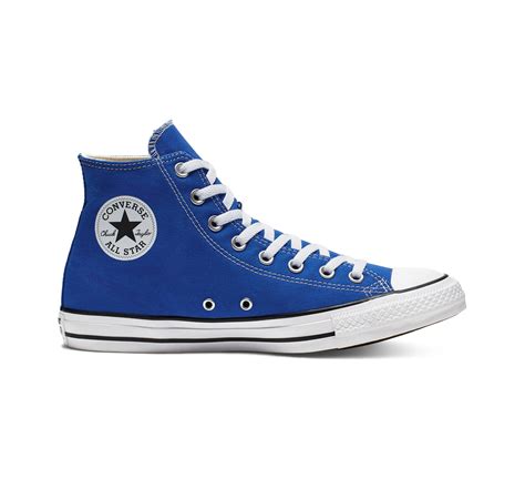 Converse Chuck Taylor All Star Seasonal Color High Top in Blue for Men - Lyst