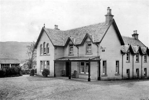 Tour Scotland: Old Photograph Corpach Hotel Fort William Scotland