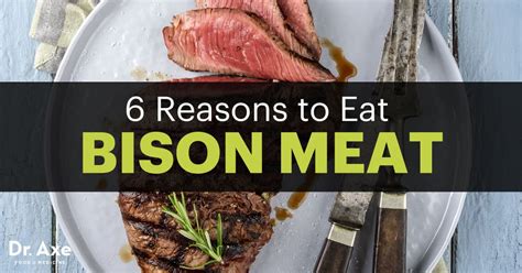 6 Reasons to Try Bison Meat Now (It's Lean!) - Dr. Axe