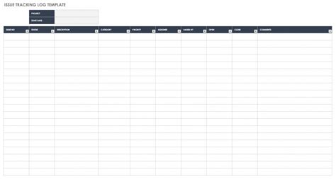 Free Issue Tracking Templates | Smartsheet