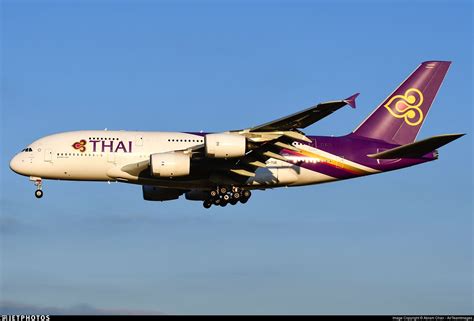 Photo of HS-TUE - Airbus A380-841 - Thai Airways International Thai Airways, Airbus A380, Photo ...