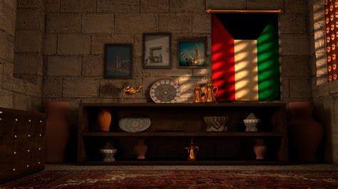 A traditional Arab house in Kuwait :: Behance