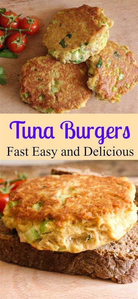 Tuna Burgers, who needs meat when these Tuna Burgers become the best tuna burger recipe ever ...