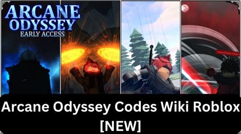 Arcane Odyssey Codes Wiki Roblox [NEW] [January 2025] - MrGuider